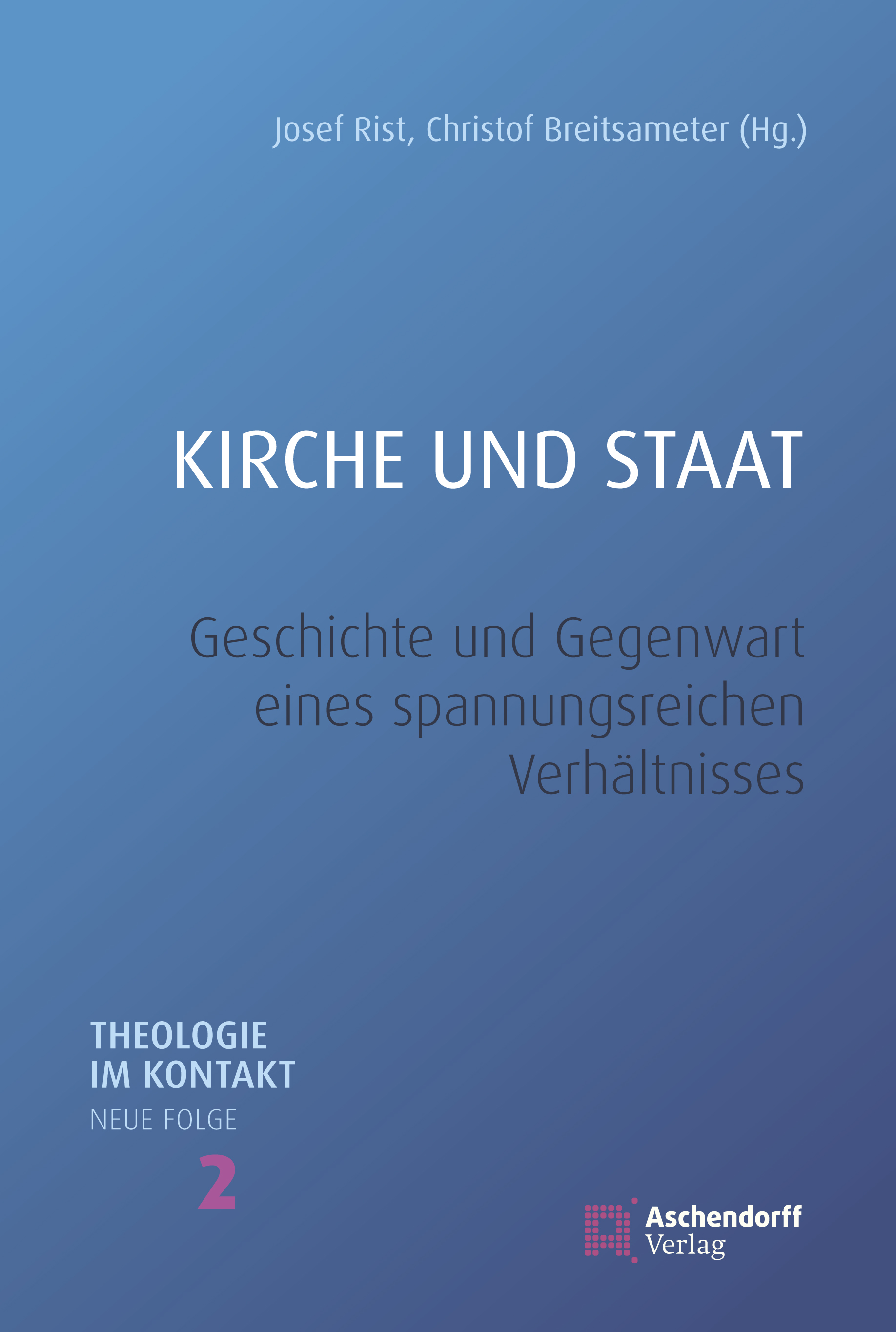 Cover Kirche Und Staat