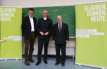Dekan Prof. Dr. Bernhard Grümme, Dr. Antonius Hamers, Prof. Dr. Josef Rist (Sonderveranstaltung am 20.11.2019) (© AKG, Foto: Pabst)