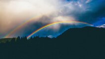 Handeln Gottes Regenbogen