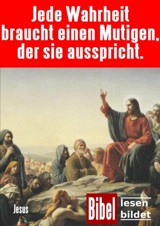 Jesus Plakat der Bildzeitung