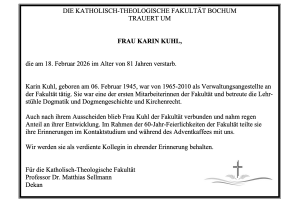 Nachruf Frau Karin Kuhl - Teaser_