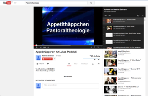 Pastoraltheologie Youtube