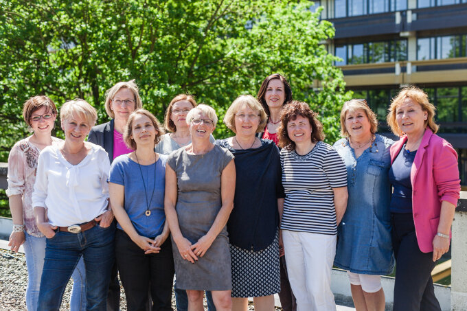 Gruppenbild Sekretärinnen im SS2017 2