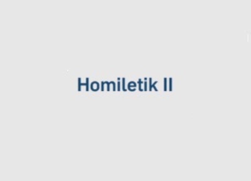 2 Homiletik