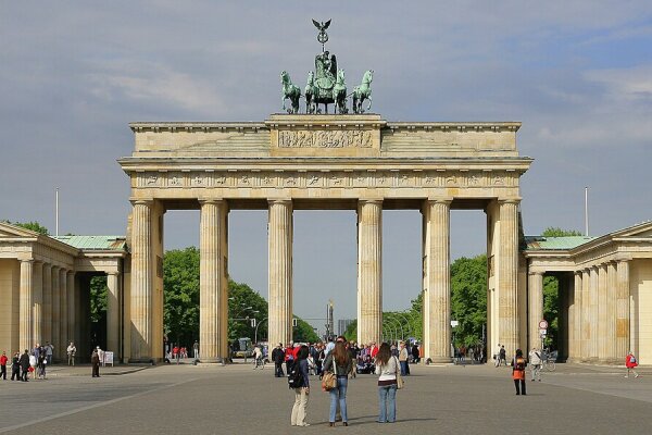 Berliner Brandenburger Tor Übersicht