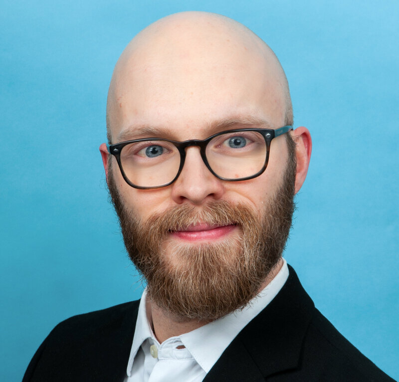 Tobias Aarns Bewerbungsfoto